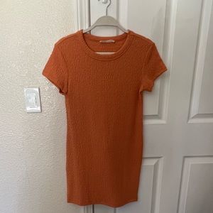 Tangerine Mini Dress